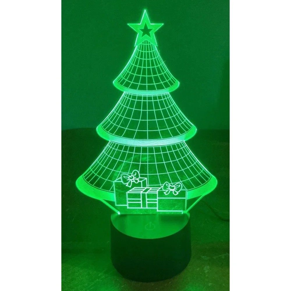Decomantra USB Christmas Tree Light, 7 Color Mode, Use‎ Batteries Or USB- Tested